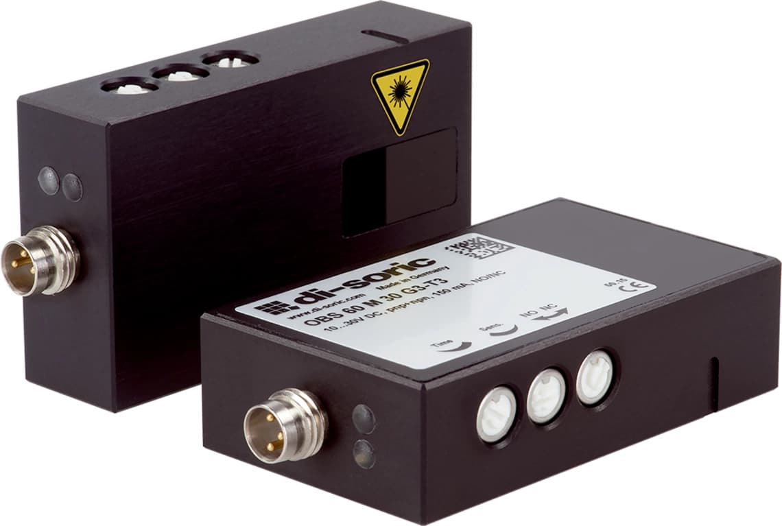 OBS 60 M 30 G3-T3 Potentiometer Optical sensors - Di-soric Di-soric Optical sensors Industrial Automation - OBS 60 M 30 G3-T3 Potentiometer Optical sensors