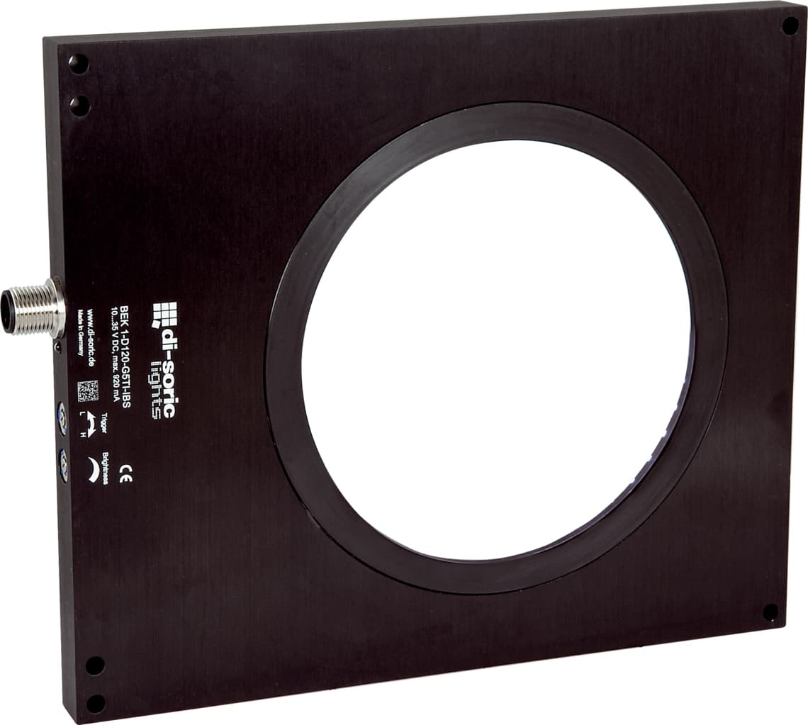 BEK 1-D120-G1TI-IBS 10 … 35 V DC Lighting for machine vision - Di-soric Di-soric Lighting for machine vision Industrial Automation - BEK 1-D120-G1TI-IBS 10 … 35 V DC Lighting for machine vision