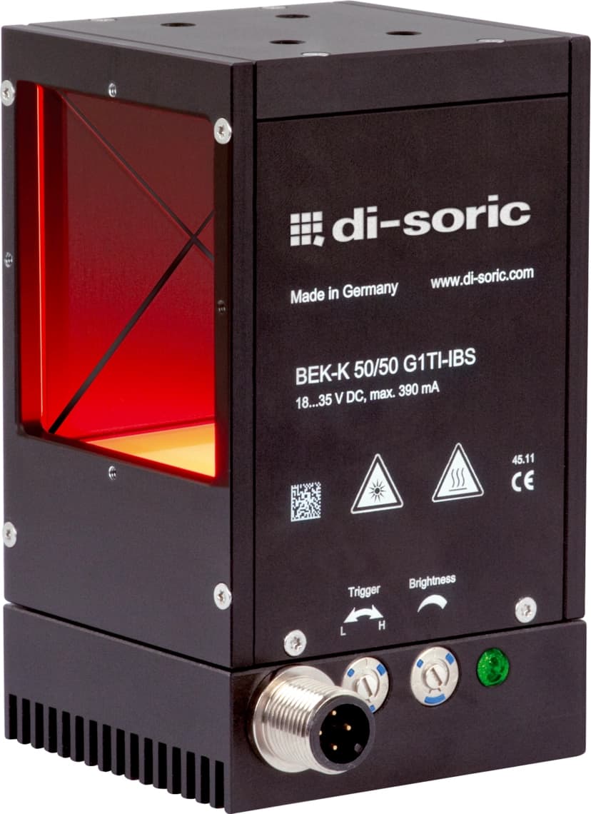 BEK-K50/50-G1TI-IBS 18 … 35 V DC Lighting for machine vision - Di-soric Di-soric Lighting for machine vision Industrial Automation - BEK-K50/50-G1TI-IBS 18 … 35 V DC Lighting for machine vision