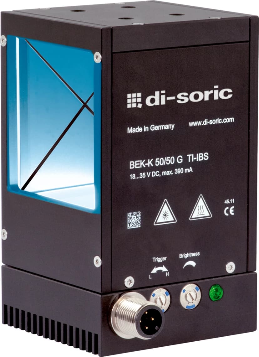 BEK-K50/50-G3TI-IBS 18 … 35 V DC Lighting for machine vision - Di-soric Di-soric Lighting for machine vision Industrial Automation - BEK-K50/50-G3TI-IBS 18 … 35 V DC Lighting for machine vision