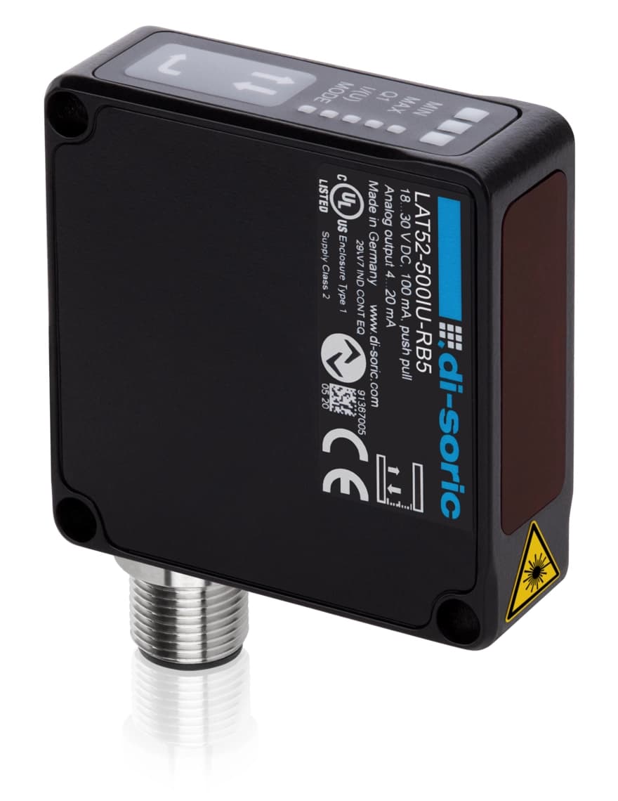 LAT52-500IU-RB5 LAT-52 Compact Optical sensors - Di-soric Di-soric Optical sensors Industrial Automation - LAT52-500IU-RB5 LAT-52 Compact Optical sensors