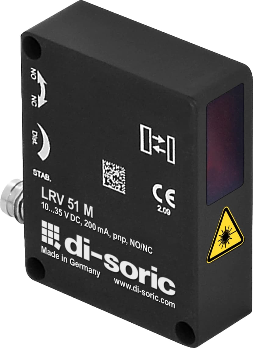 LRV 51 M 2000 P3K-TSSL O-50 Metal Optical sensors - Di-soric Di-soric Optical sensors Industrial Automation - LRV 51 M 2000 P3K-TSSL O-50 Metal Optical sensors