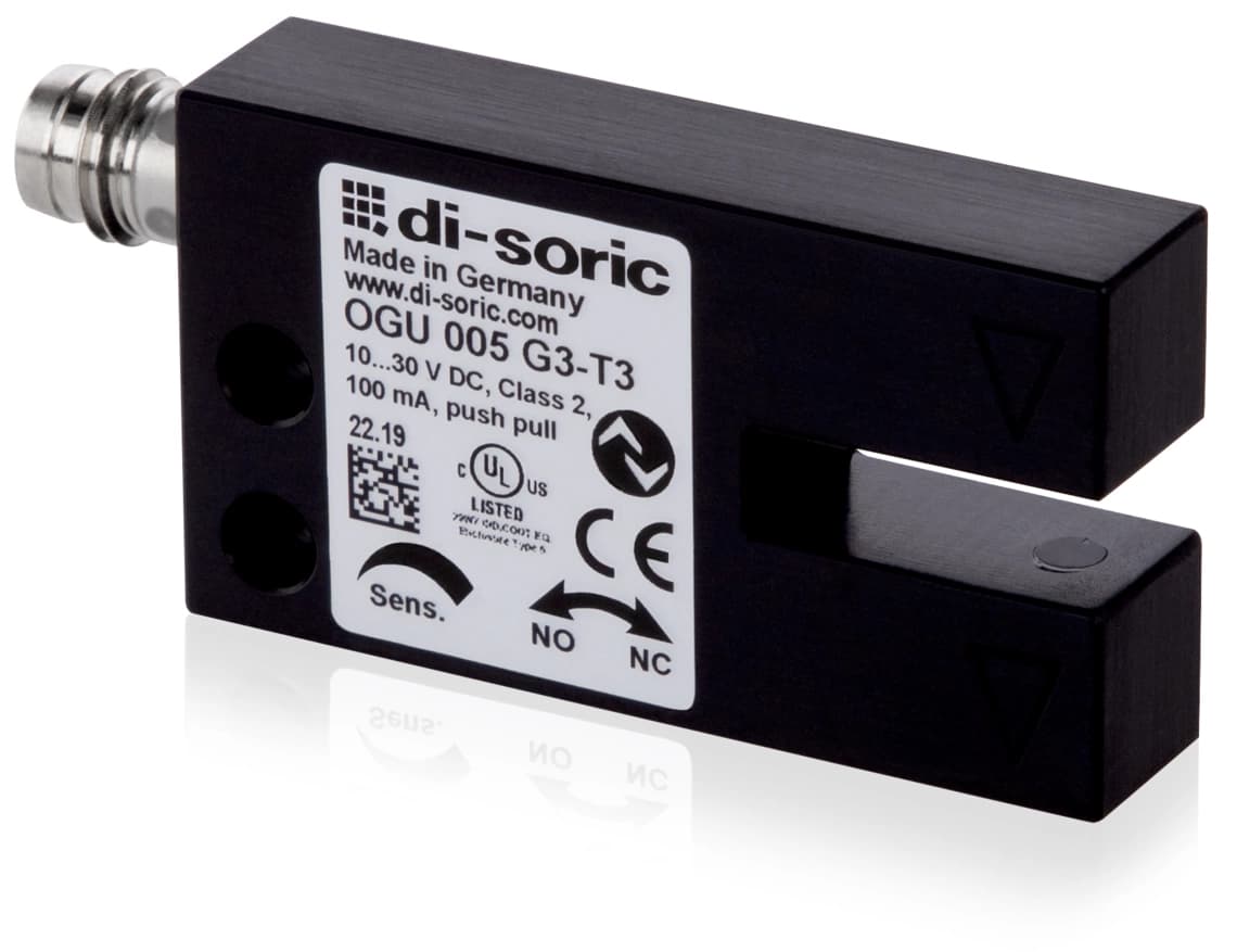 OGU 005 G3-T3 OGU Optical sensors - Di-soric Di-soric Optical sensors Industrial Automation - OGU 005 G3-T3 OGU Optical sensors
