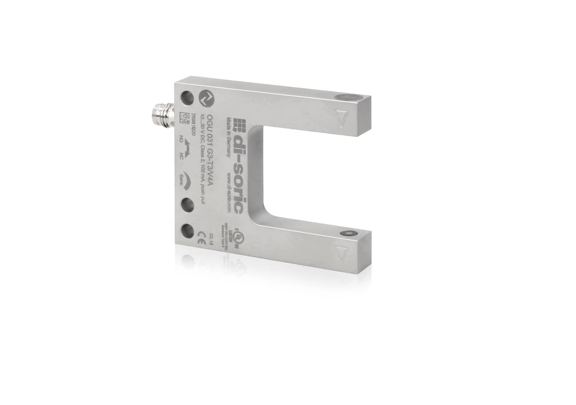 OGU 031 G3-T3/V4A OGU Stainless steel Optical sensors - Di-soric Di-soric Optical sensors Industrial Automation - OGU 031 G3-T3/V4A OGU Stainless steel Optical sensors