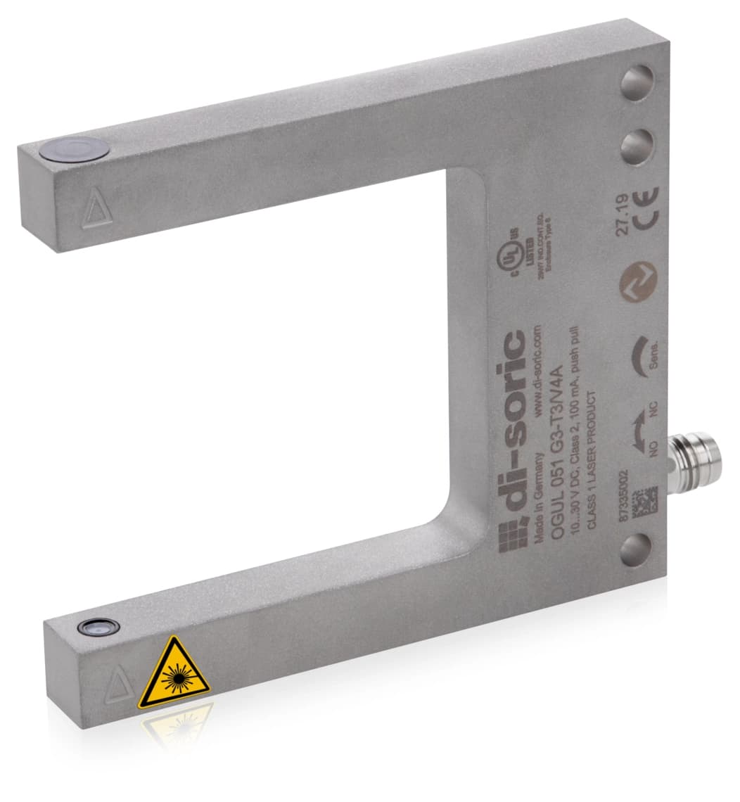 OGUL 051 G3-T3/V4A OGUL Laser Optical sensors - Di-soric Di-soric Optical sensors Industrial Automation - OGUL 051 G3-T3/V4A OGUL Laser Optical sensors