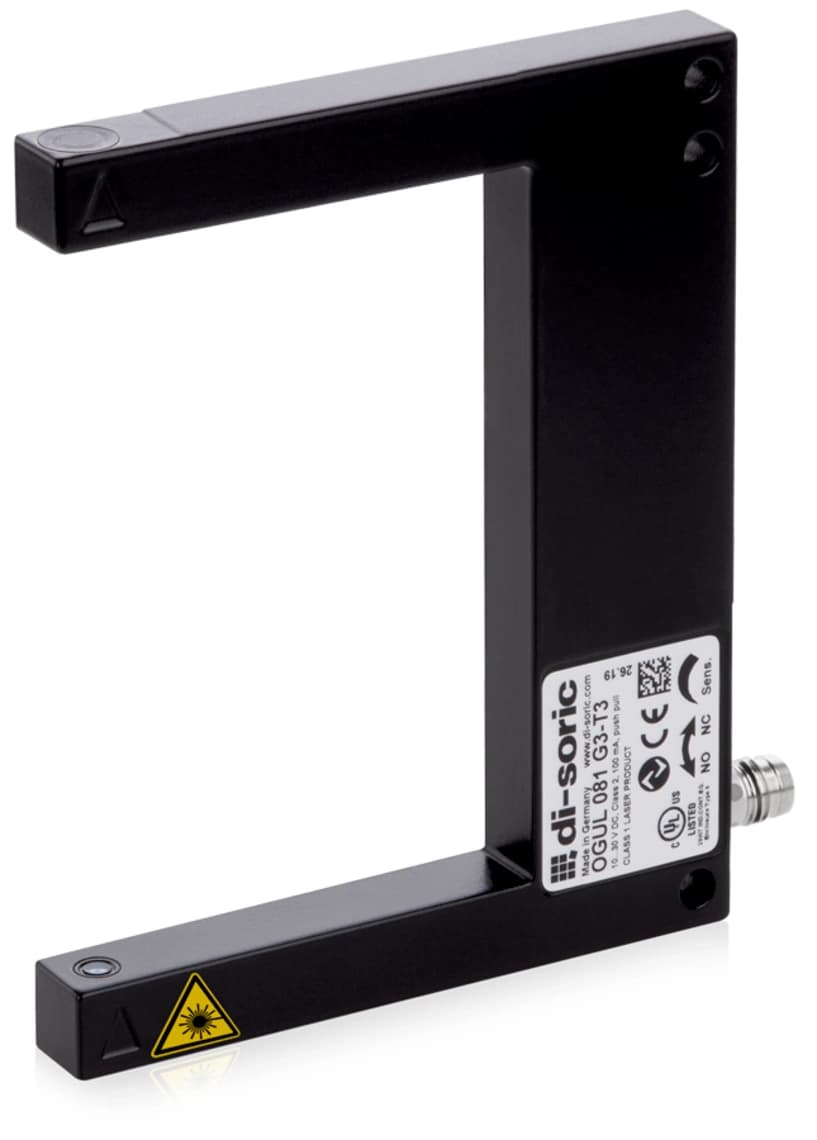 OGUL 081 G3-T3 OGUL Laser Optical sensors - Di-soric Di-soric Optical sensors Industrial Automation - OGUL 081 G3-T3 OGUL Laser Optical sensors