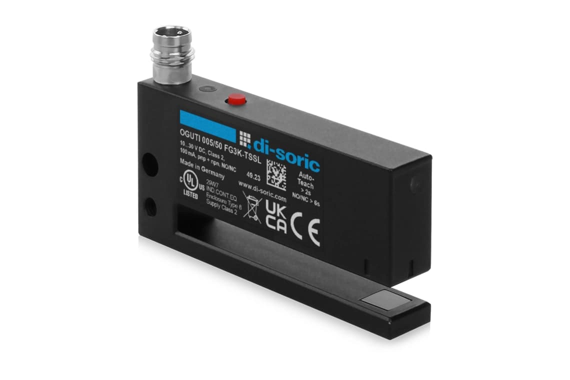 OGUTI 005/50 FG3K-TSSL OGUTI Optical Optical sensors - Di-soric Di-soric Optical sensors Industrial Automation - OGUTI 005/50 FG3K-TSSL OGUTI Optical Optical sensors