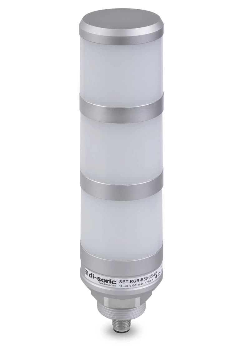 SBT-RGB-R50-3S-B5 SBT-RGB Multicolor Signal lights - Di-soric Di-soric Signal lights Industrial Automation - SBT-RGB-R50-3S-B5 SBT-RGB Multicolor Signal lights