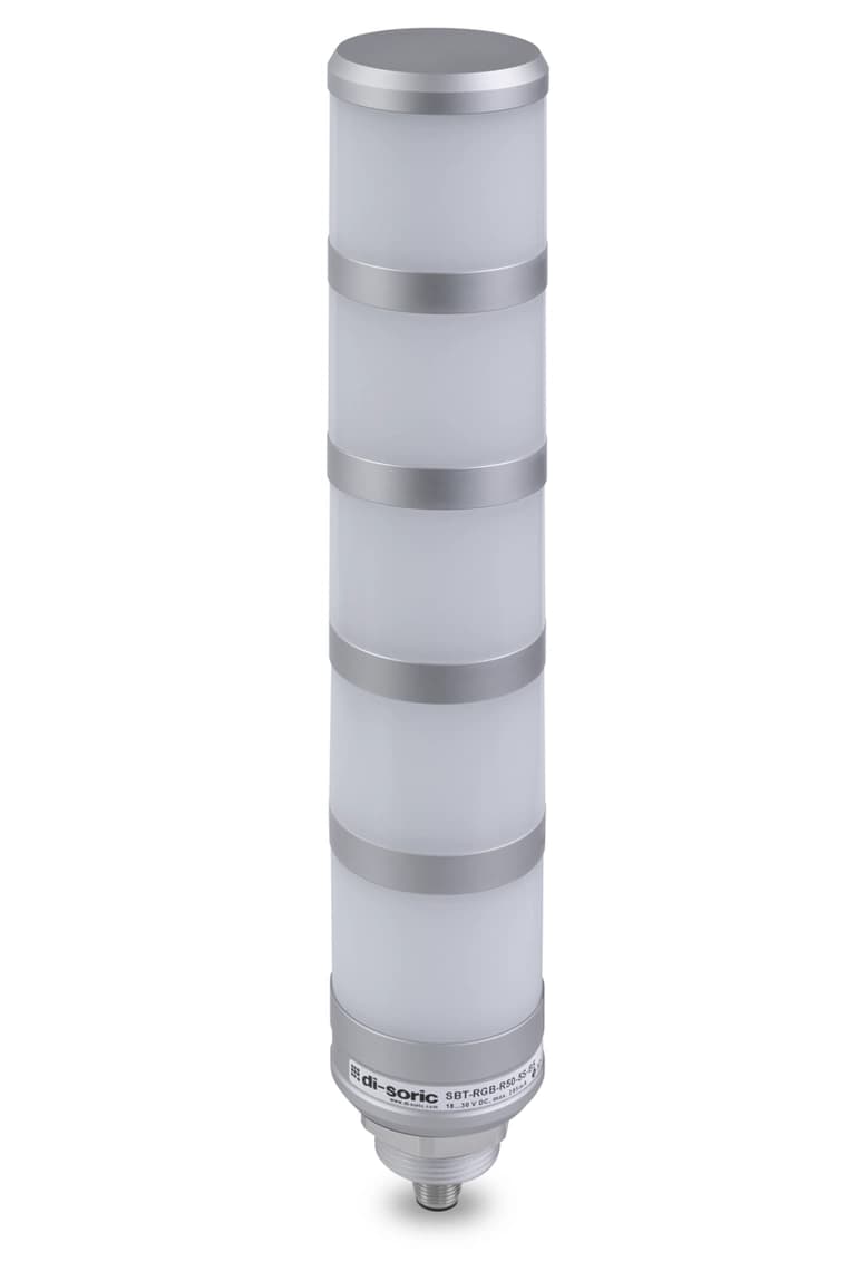 SBT-RGB-R50-5S-B5 SBT-RGB Multicolor Signal lights - Di-soric Di-soric Signal lights Industrial Automation - SBT-RGB-R50-5S-B5 SBT-RGB Multicolor Signal lights