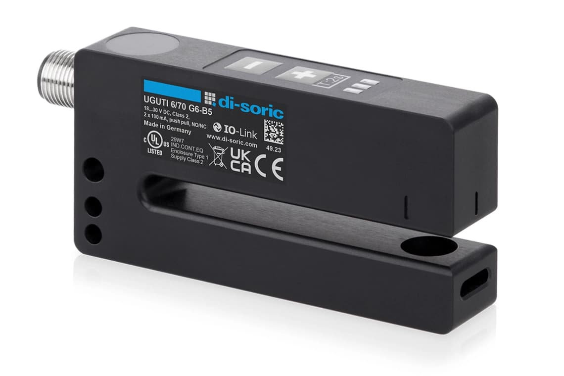 UGUTI 6/70 G6-B5 UGUTI Ultrasonic Ultrasonic sensors - Di-soric Di-soric Ultrasonic sensors Industrial Automation - UGUTI 6/70 G6-B5 UGUTI Ultrasonic Ultrasonic sensors
