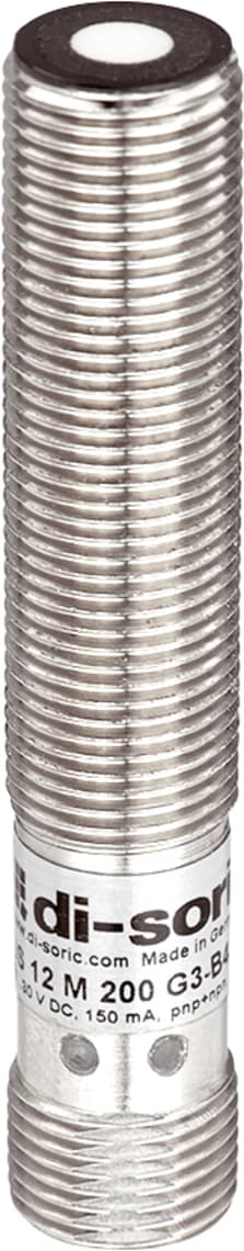 US 12 M 200 G3-B4 US-M12 Ultrasonic sensors - Di-soric Di-soric Ultrasonic sensors Industrial Automation - US 12 M 200 G3-B4 US-M12 Ultrasonic sensors