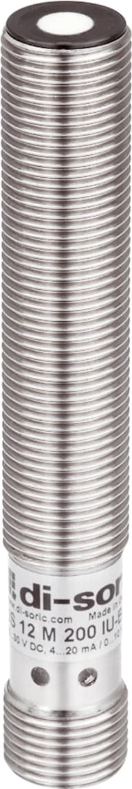 US 12 M 200 IU-B4 US-M12 Ultrasonic sensors - Di-soric Di-soric Ultrasonic sensors Industrial Automation - US 12 M 200 IU-B4 US-M12 Ultrasonic sensors